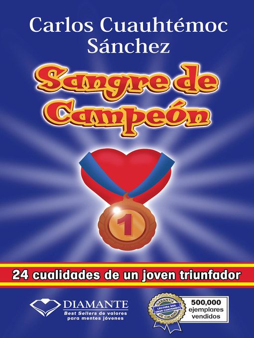 Title details for Sangre de campeón by Carlos Cuauhtémoc Sánchez - Wait list